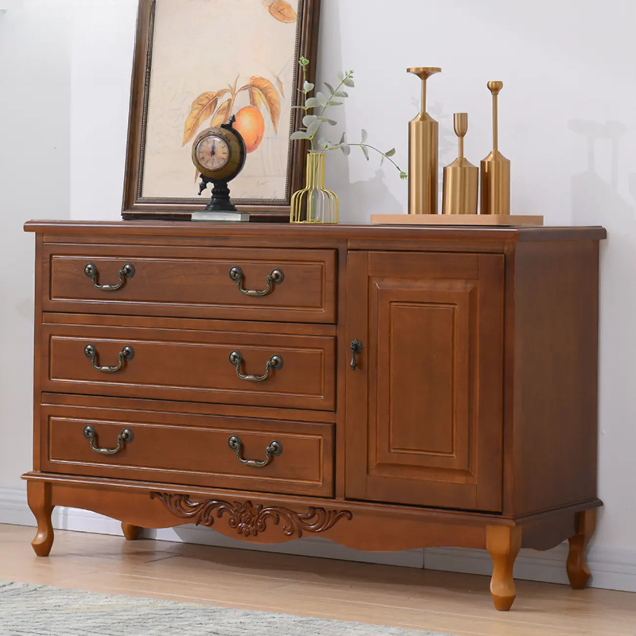 Traditional Solid Wood Chests with 7-Drawers for Living Room Image - 43 | homeyfad