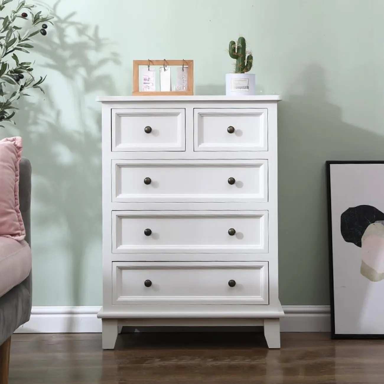 Art Deco Lumber Vertical/Horizontal Lingerie Chest/Console Dresser with 9 Drawers/5 Drawers/7 Drawers Sleeping Room Image - 16 | homeyfad