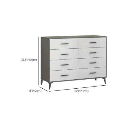 Modern Dove Grey Reclaimed Wood Console Dresser/Bachelor Chest/Lingerie Chest 3 Tiers/4 Tiers/5 Tiers #size