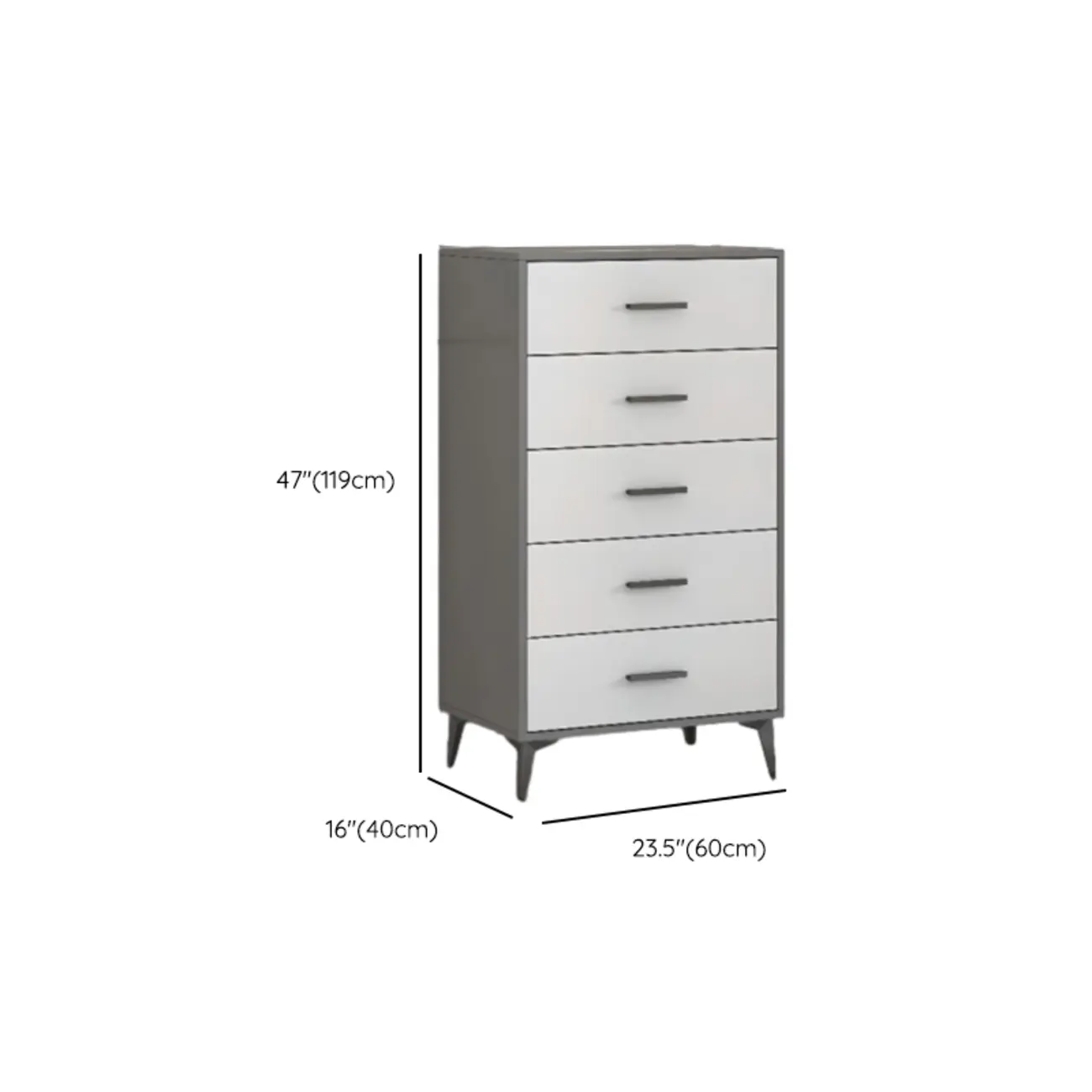 Modern Dove Grey Reclaimed Wood Console Dresser/Bachelor Chest/Lingerie Chest 3 Tiers/4 Tiers/5 Tiers Image - 14 | homeyfad