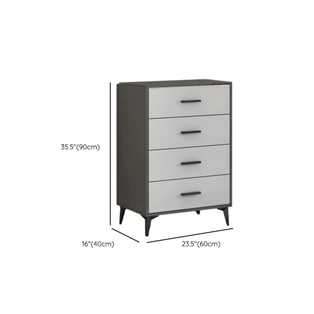 Modern Dove Grey Reclaimed Wood Console Dresser/Bachelor Chest/Lingerie Chest 3 Tiers/4 Tiers/5 Tiers Image - 15