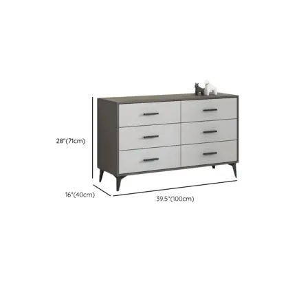 Modern Dove Grey Reclaimed Wood Console Dresser/Bachelor Chest/Lingerie Chest 3 Tiers/4 Tiers/5 Tiers Image - 16