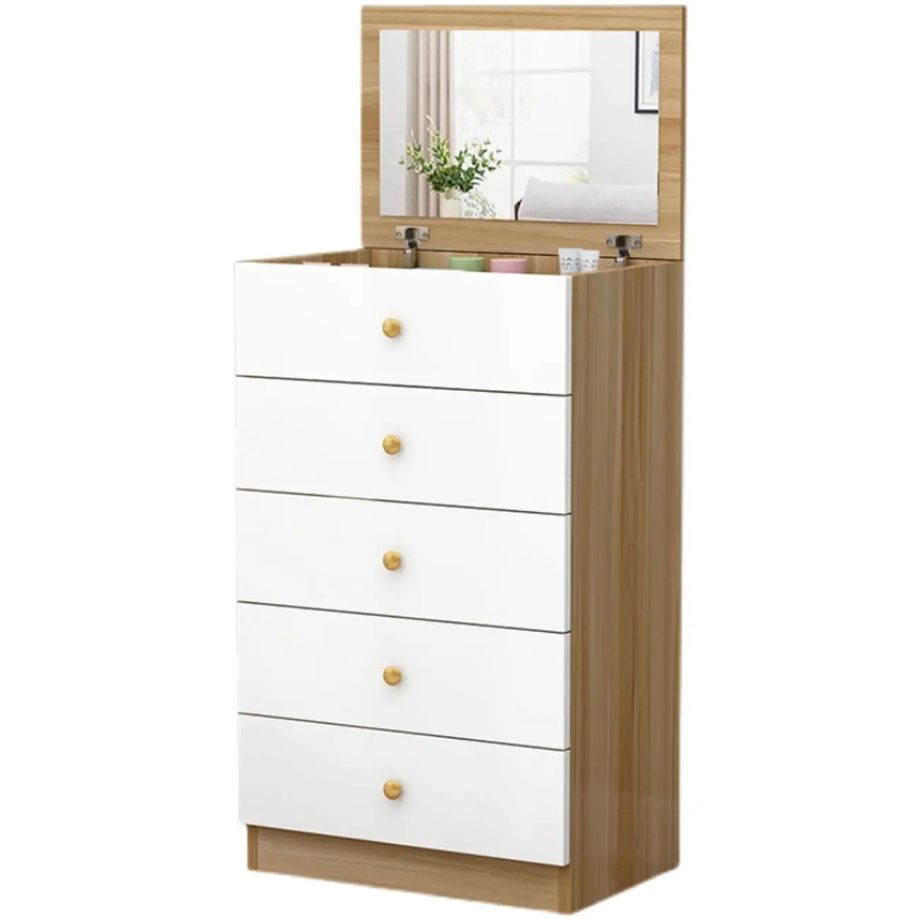 6 Tiers/5 Tiers/4 Tiers Modern Manufactured Wood Semainier/Bachelor Chest Image - 9 | homeyfad