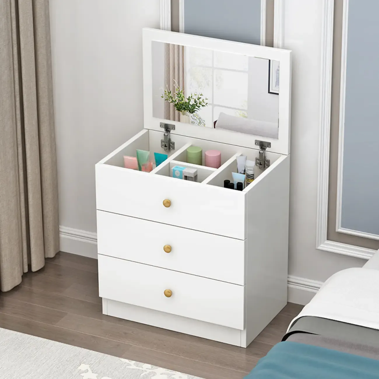 6 Tiers/5 Tiers/4 Tiers Modern Manufactured Wood Semainier/Bachelor Chest Image - 16