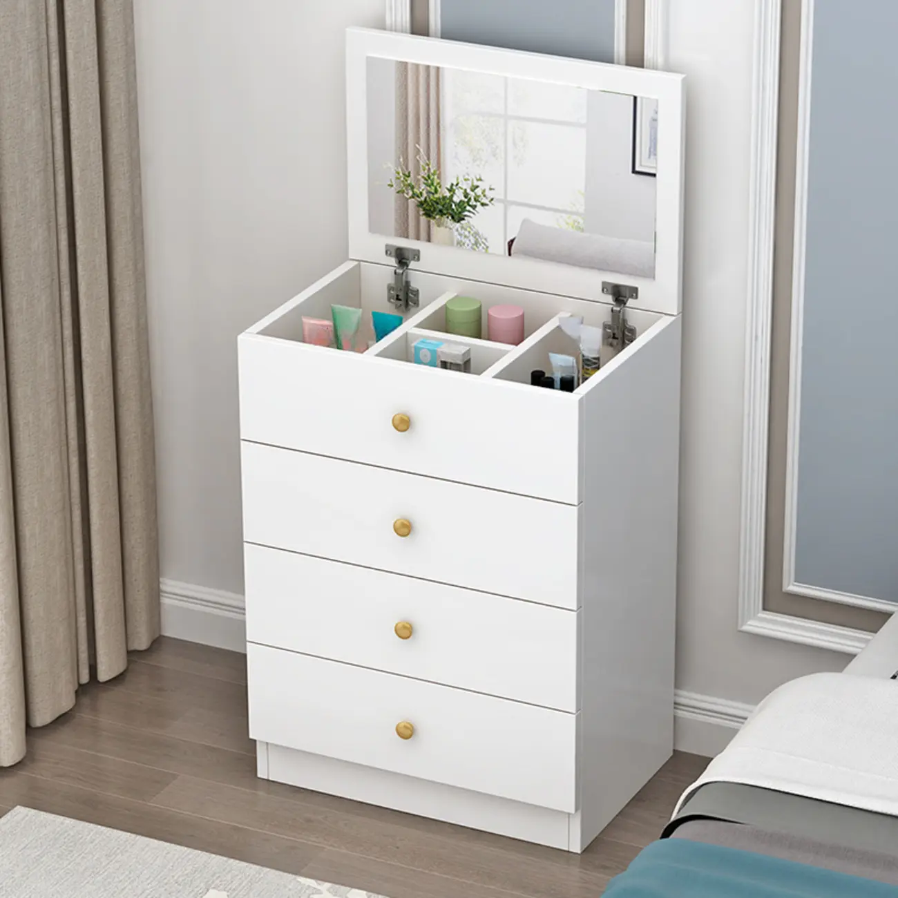 6 Tiers/5 Tiers/4 Tiers Modern Manufactured Wood Semainier/Bachelor Chest Image - 17 | homeyfad