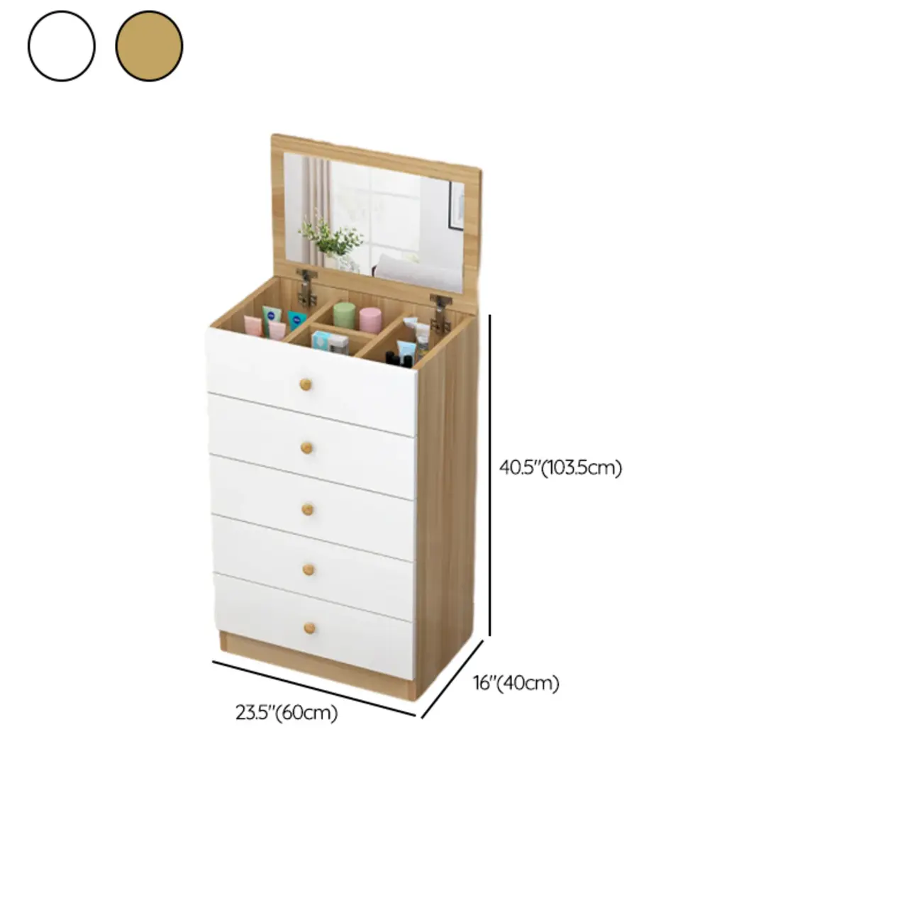 6 Tiers/5 Tiers/4 Tiers Modern Manufactured Wood Semainier/Bachelor Chest Image - 29 | homeyfad