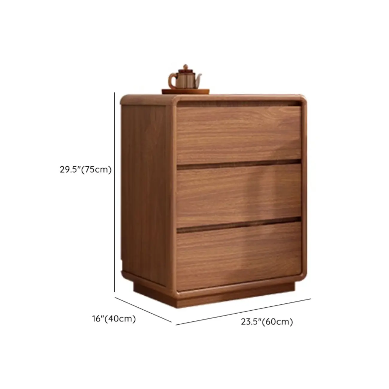 Modern Wood Dressers & Chests in Brown Finish Image - 24 | homeyfad