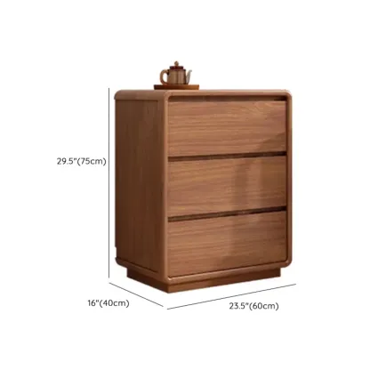 Modern Wood Dressers & Chests in Brown Finish Image - 24