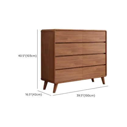 Modern Wood Dressers & Chests in Brown Finish Image - 34