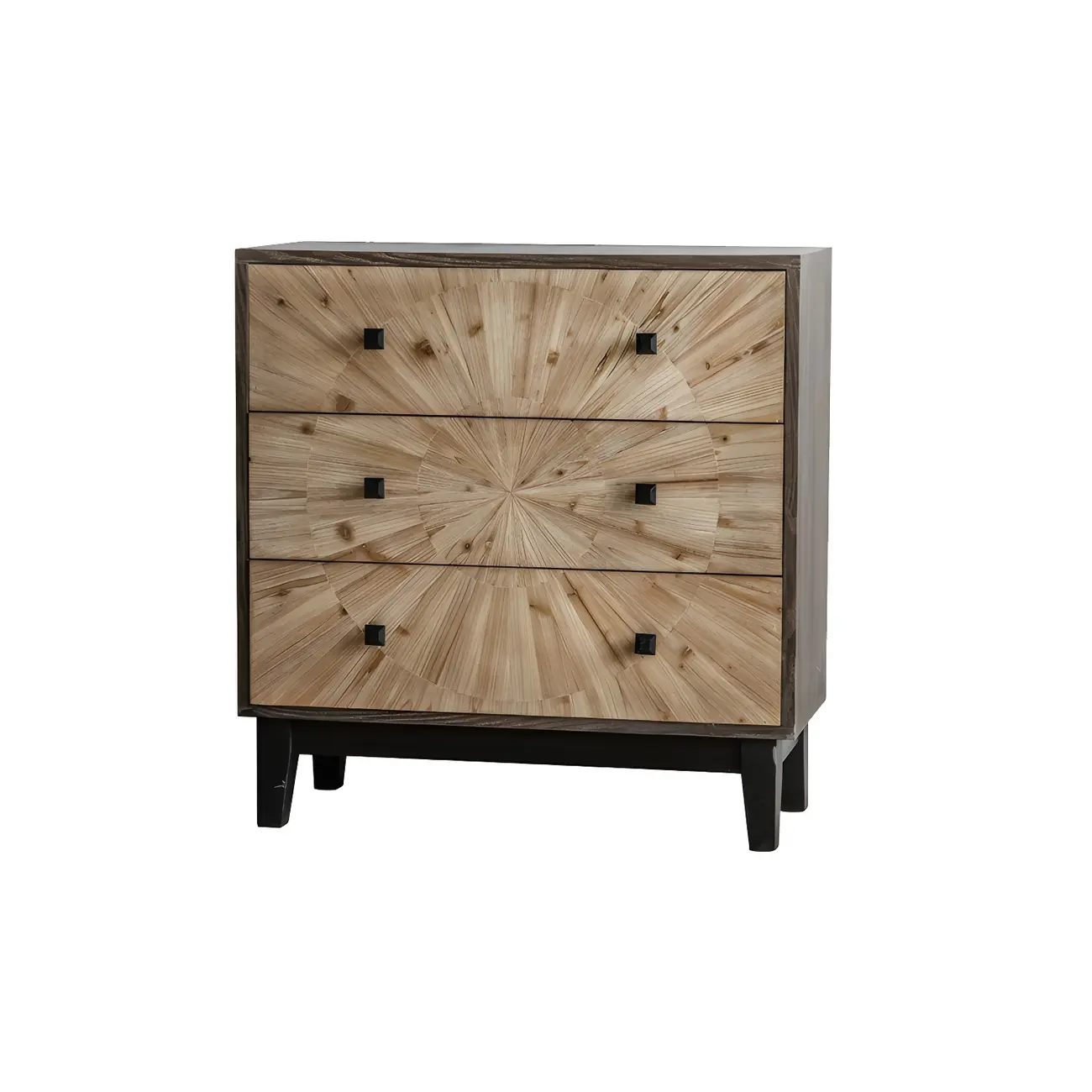 Modern Charming Wooden Dresser with Drawers for Bedroom Image - 2 | homeyfad