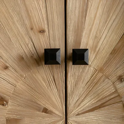 Modern Charming Wooden Dresser with Drawers for Bedroom Image - 8