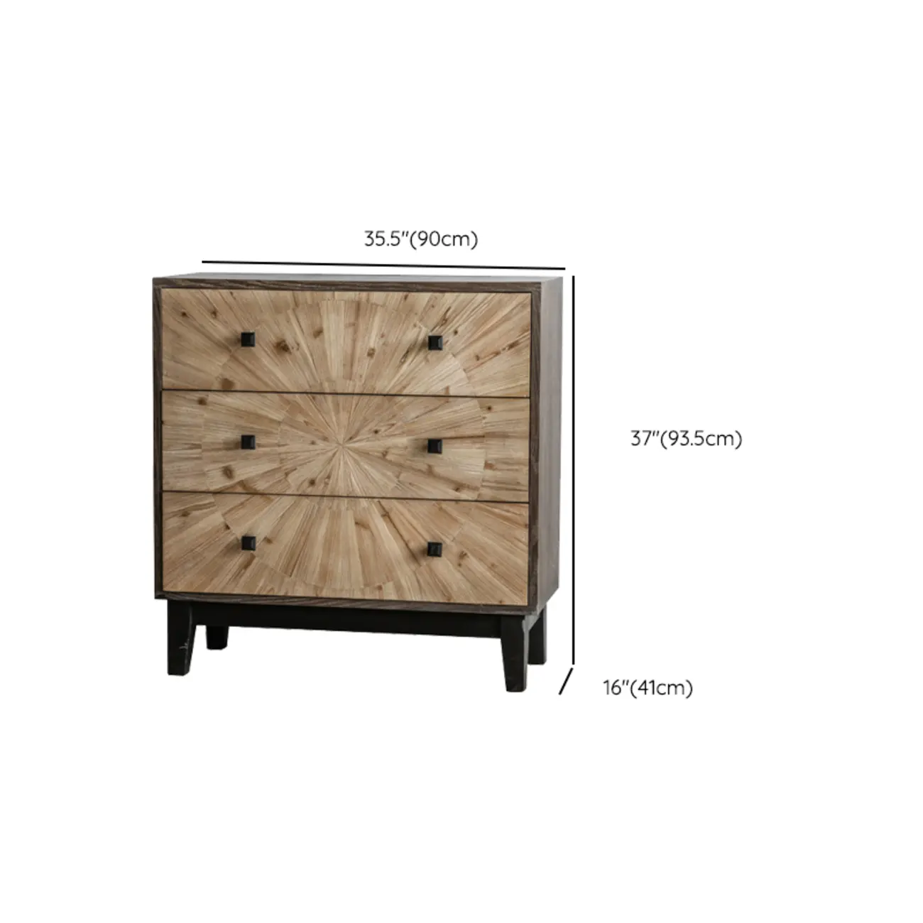 Modern Charming Wooden Dresser with Drawers for Bedroom Image - 13 | homeyfad