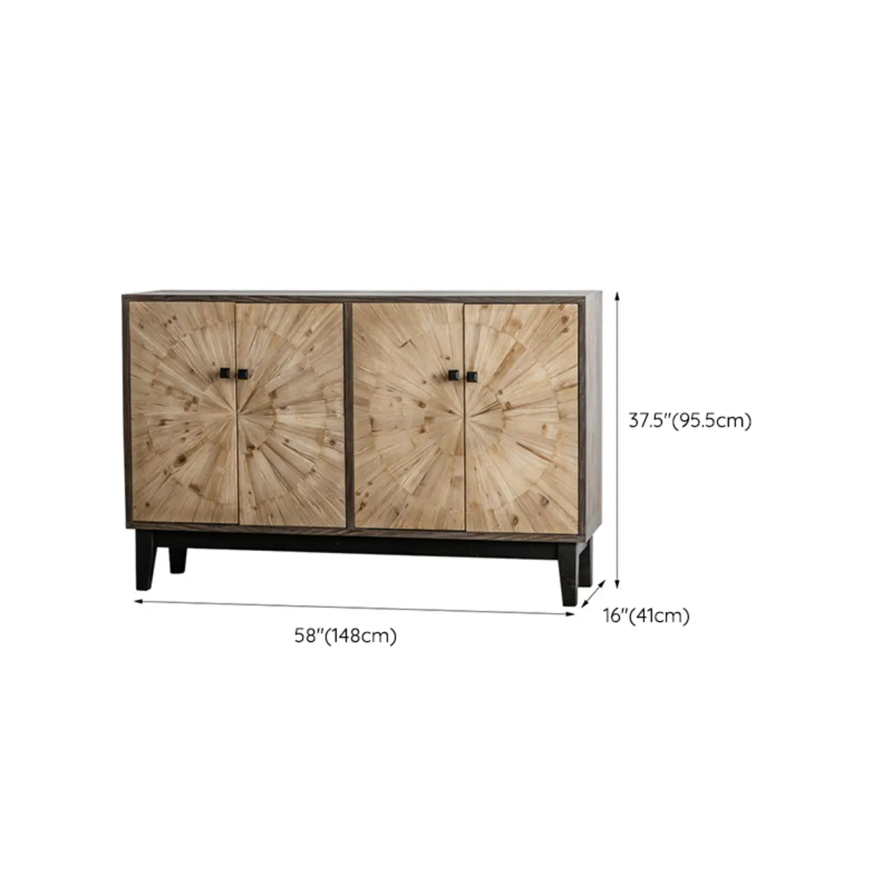 Modern Charming Wooden Dresser with Drawers for Bedroom Image - 14 | homeyfad