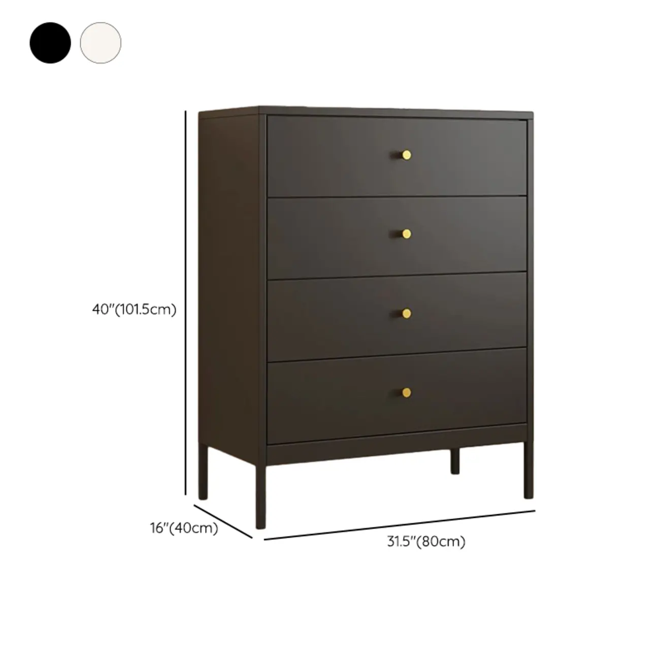 Modern Steel Dressers with Soft Close Drawer Glides for Stylish Organization Image - 16 | homeyfad