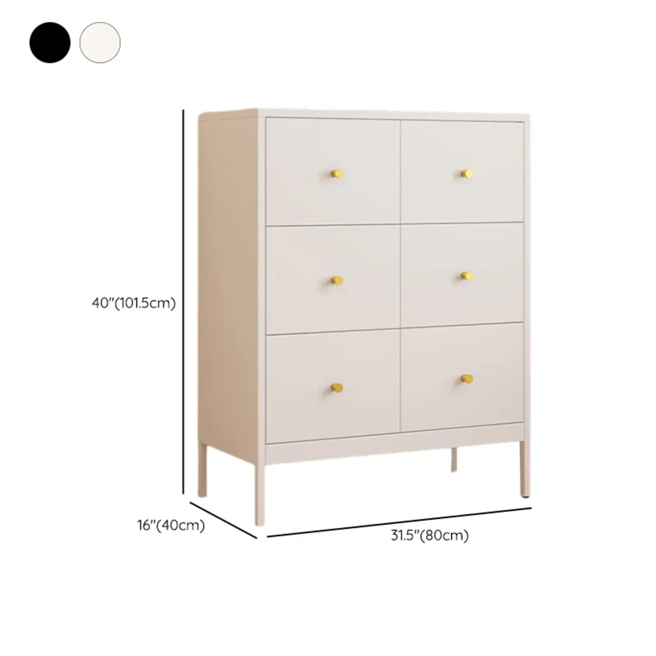 Modern Steel Dressers with Soft Close Drawer Glides for Stylish Organization Image - 17