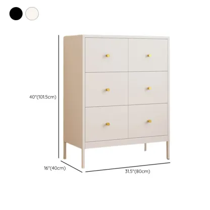 Modern Steel Dressers with Soft Close Drawer Glides for Stylish Organization Image - 17