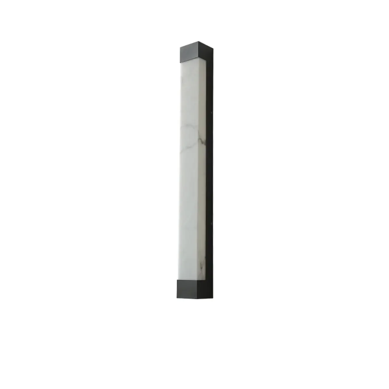 Outdoor Black Steel Wall Light with Polymer Shade Image - 9