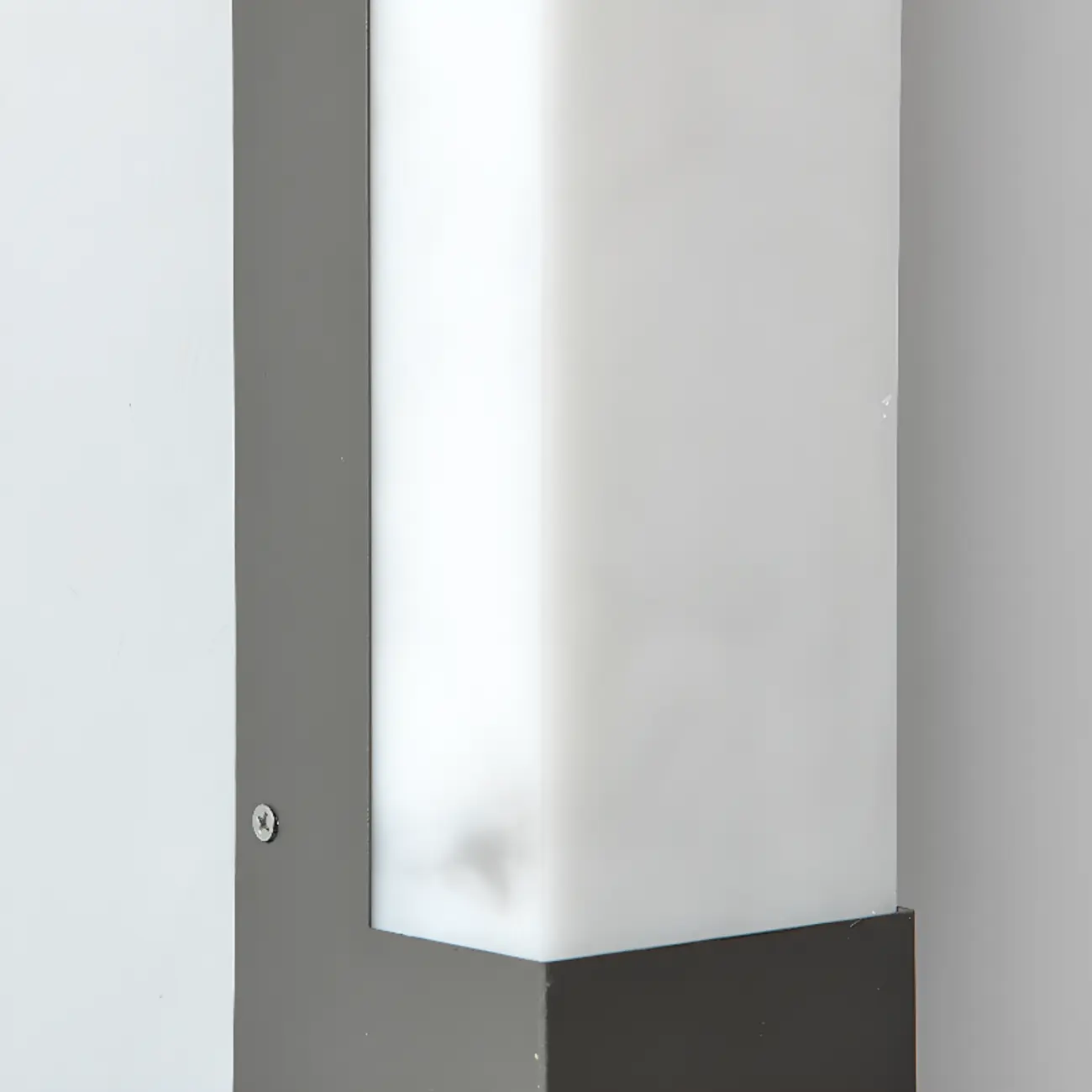 Outdoor Black Steel Wall Light with Polymer Shade Image - 18 | homeyfad