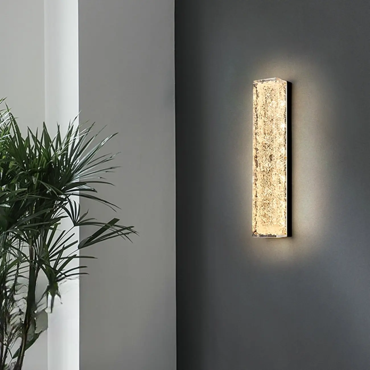 Ambient Metal 3-Color Wall Sconce with Resin Shade  Image - 6 | homeyfad