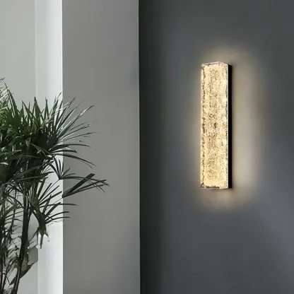 Ambient Metal 3-Color Wall Sconce with Resin Shade  Image - 6