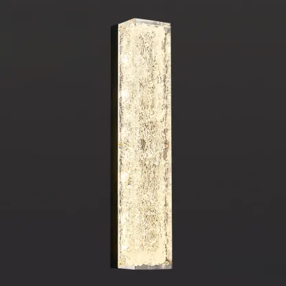 Ambient Metal 3-Color Wall Sconce with Resin Shade  Image - 11