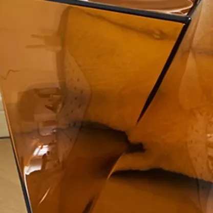 Unique Modern Clear Acrylic End Table for Living Room Image - 13