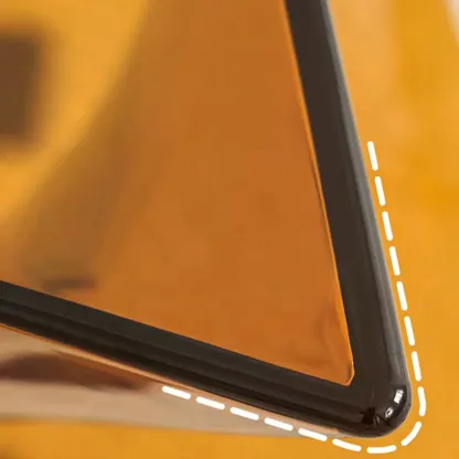 Unique Modern Clear Acrylic End Table for Living Room Image - 14