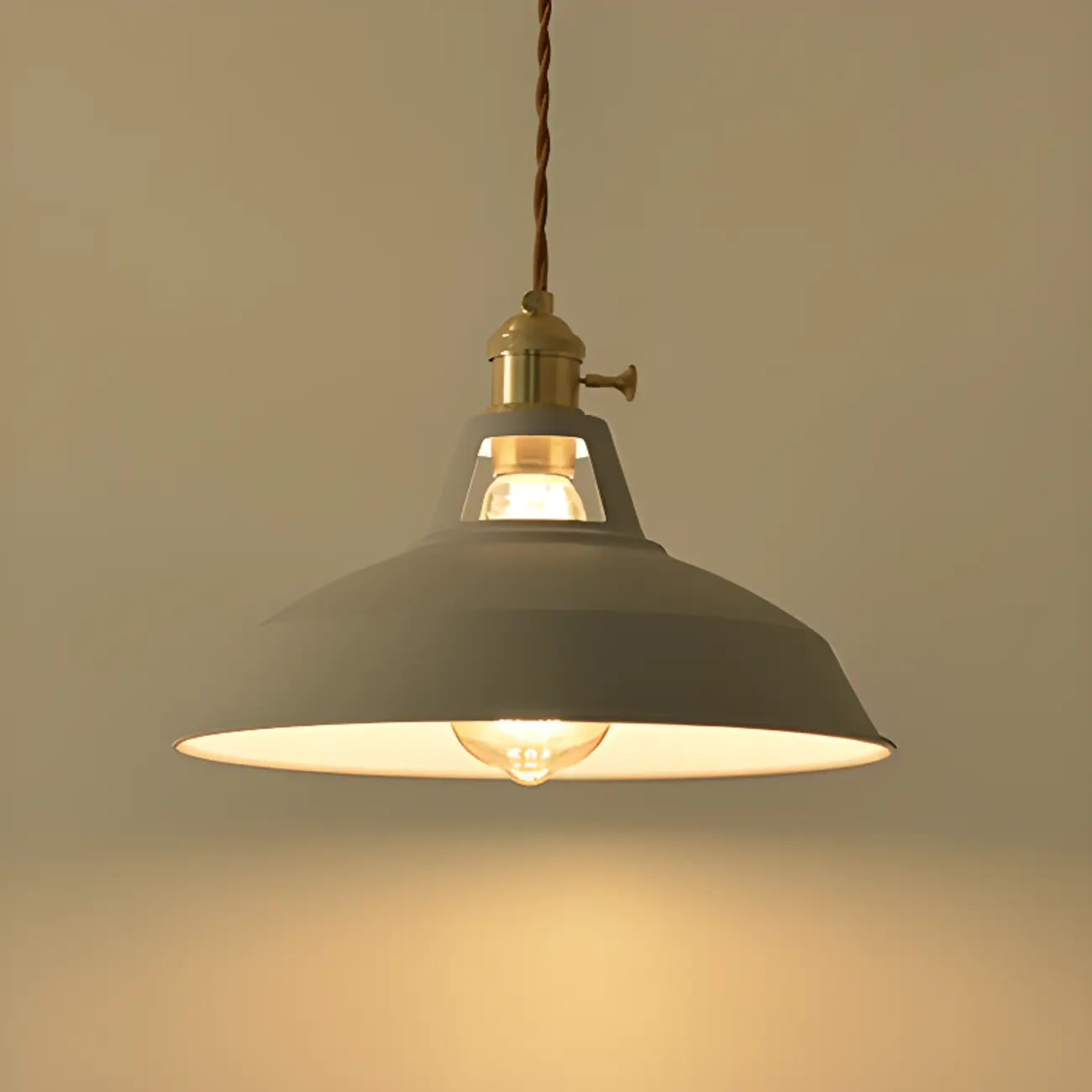 Macaron Iron Dome Pendant Lamp with Hardwired Image - 19 | homeyfad