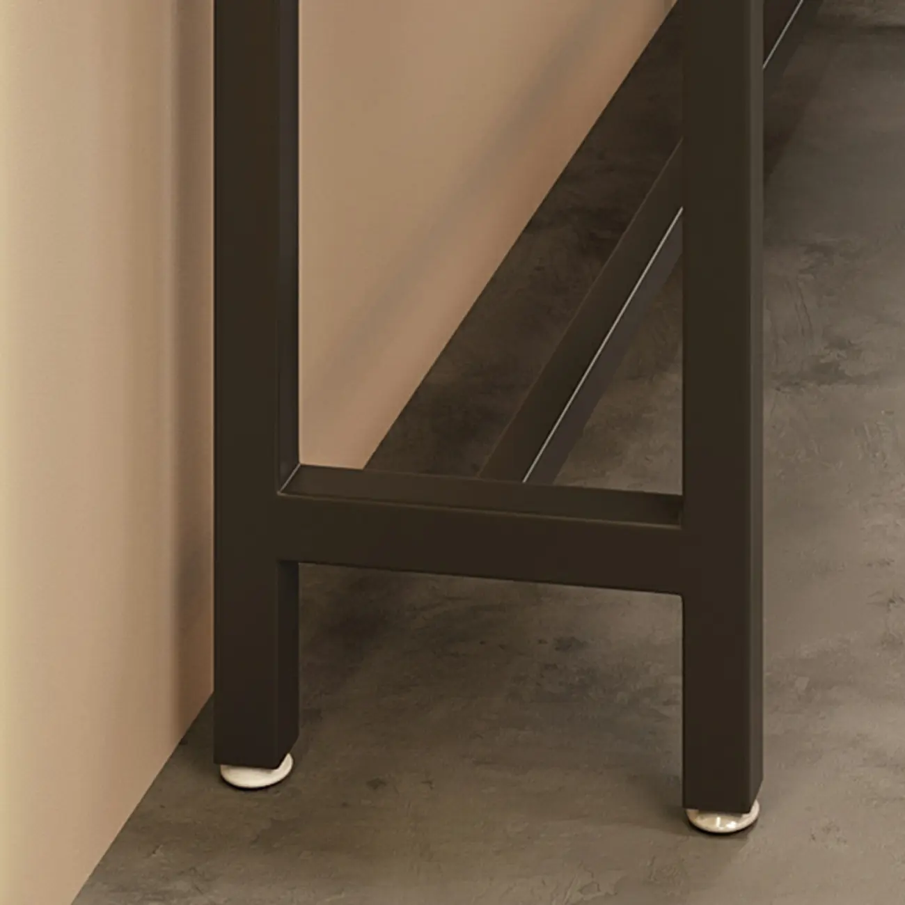  Antique Solid Wood Trestle Base Pub Table Image - 11 | homeyfad