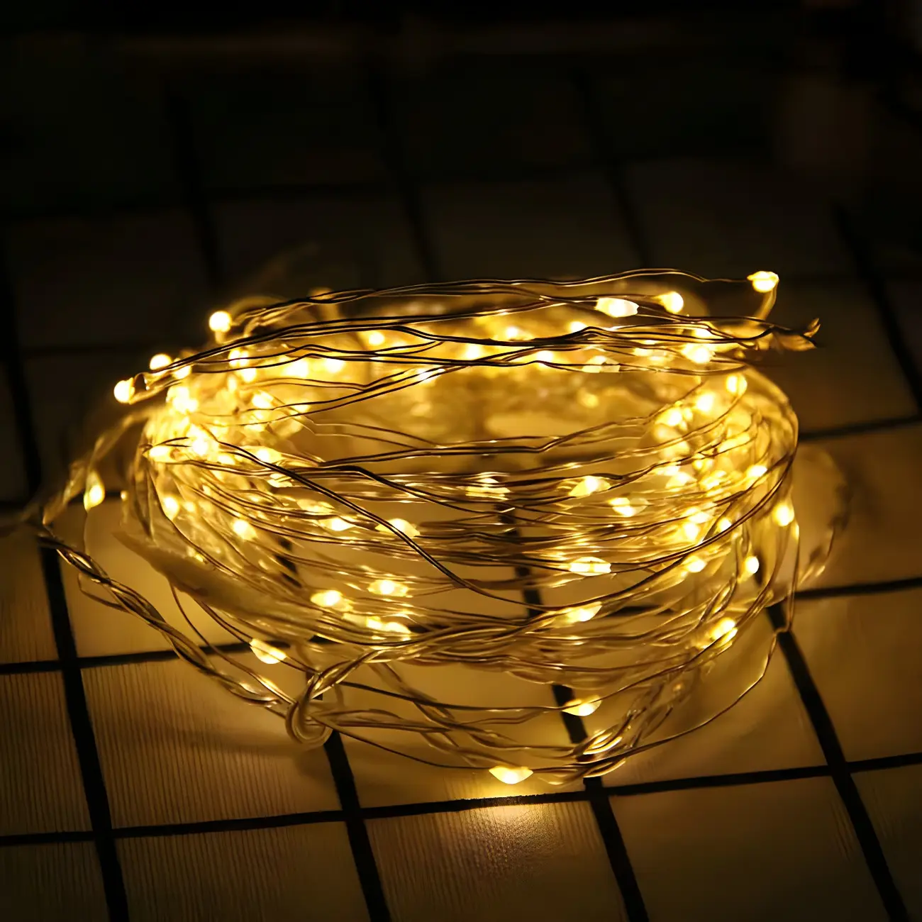 Shining Copper Wire Solar LED String Lights for Garden Decor Image - 2 | homeyfad