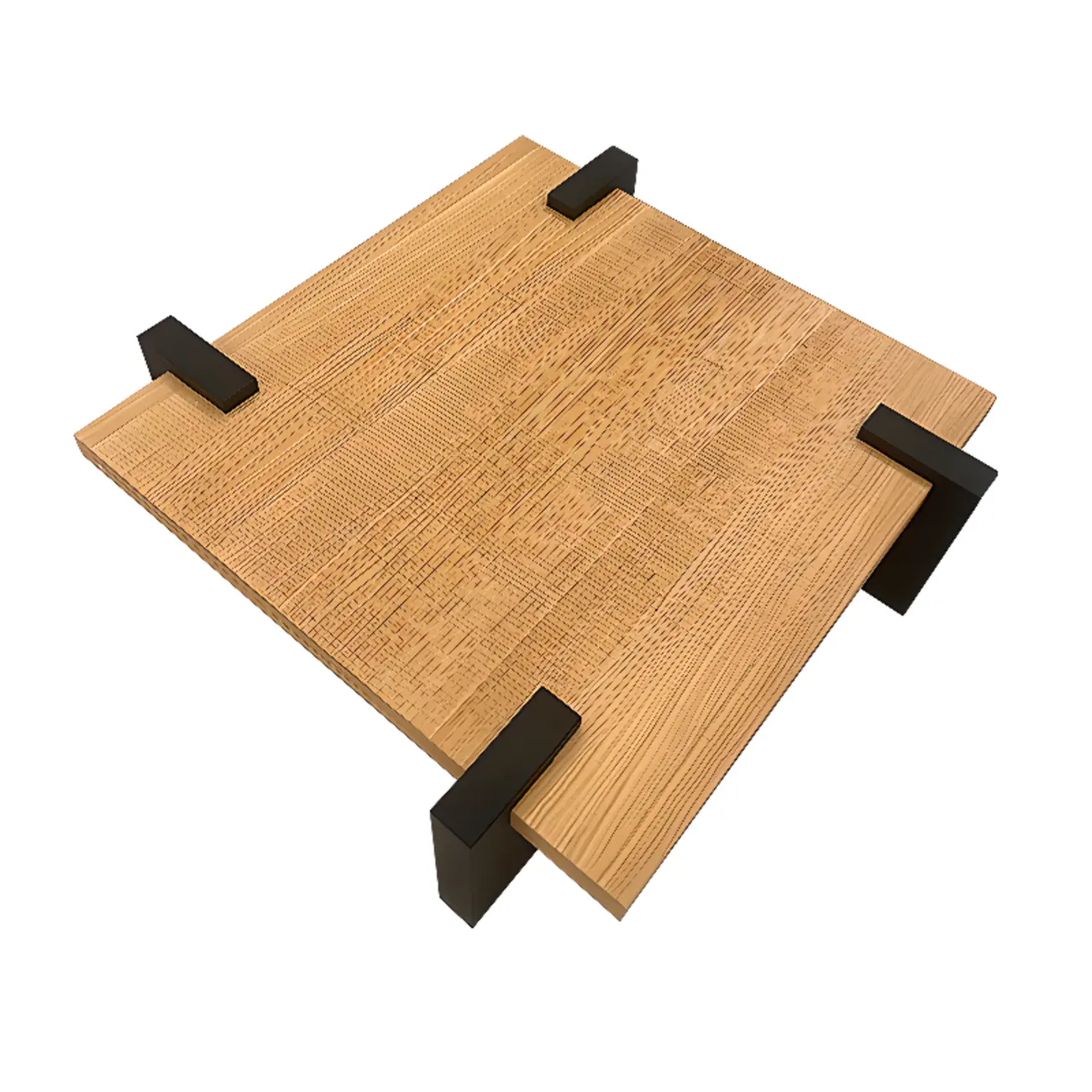 Scandinavian Pine Minimalist Coffee Table for Indoor Use Image - 4 | homeyfad