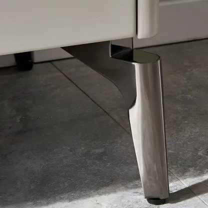 Modern Stone Countertop Sideboard with Cabinets Image - 16