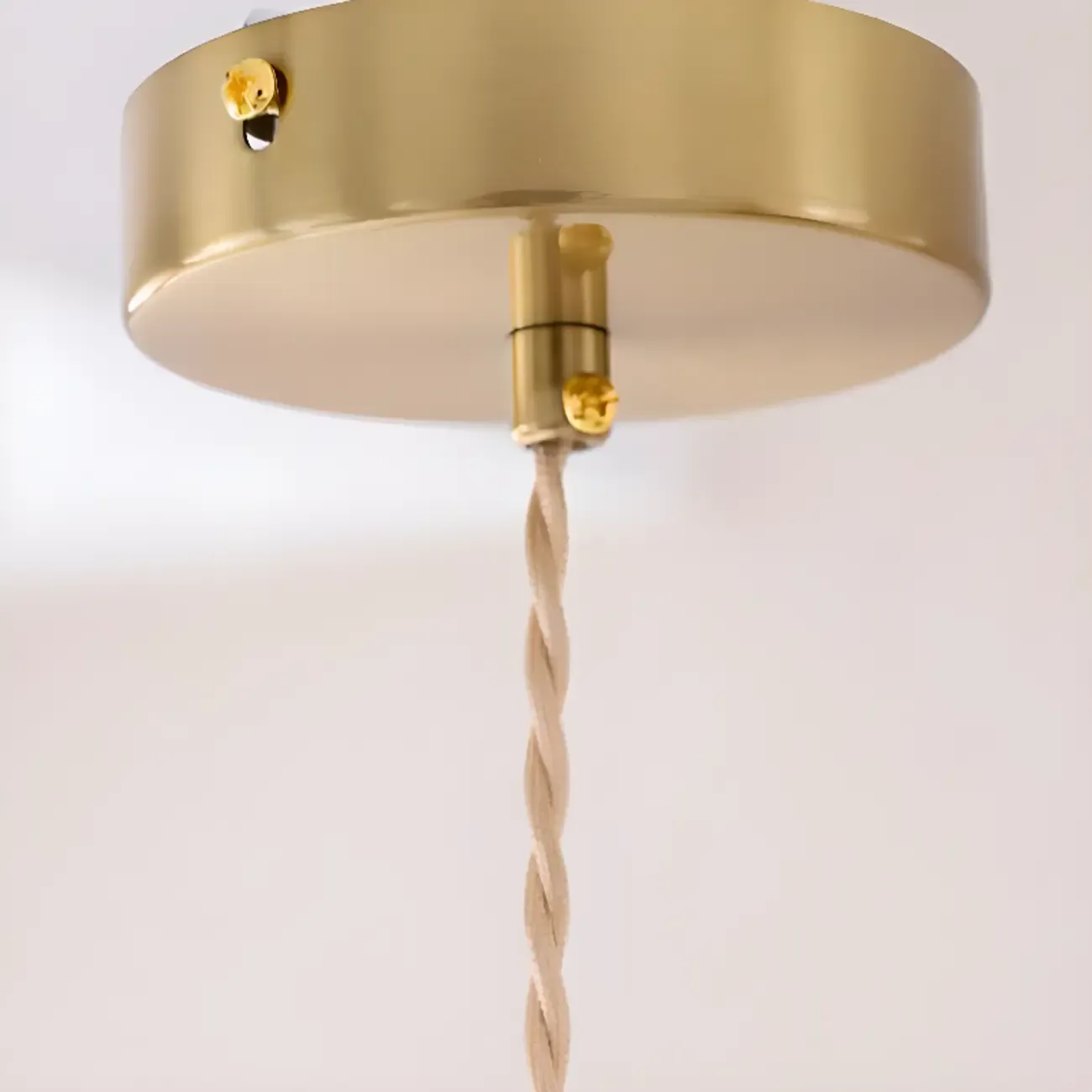 Vintage Pumpkin Shape Glass Pendant Light for Residential Use Image - 10