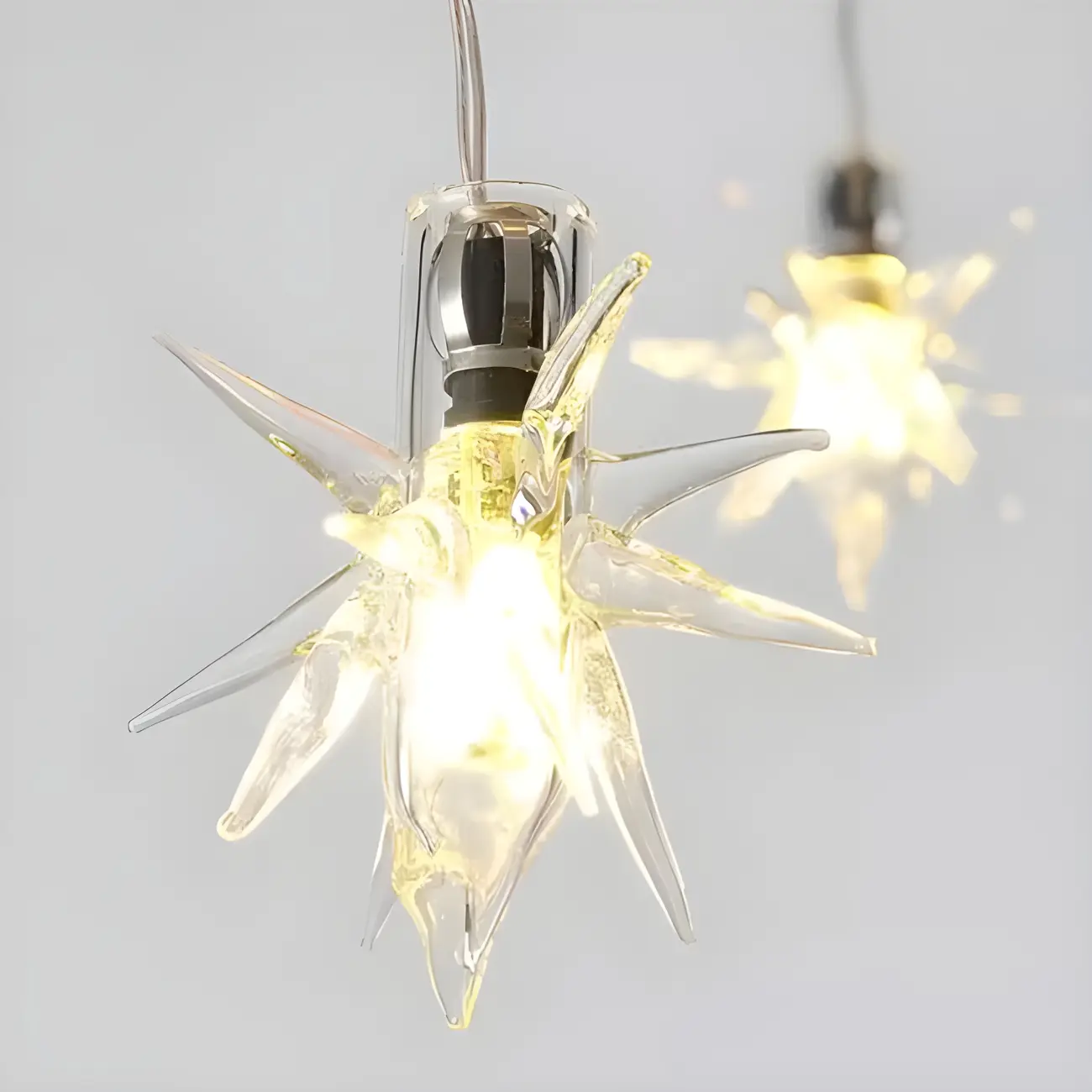 Modern Planet Shape LED Cluster Pendant with 7 Lights for Living Room Image - 14 | homeyfad