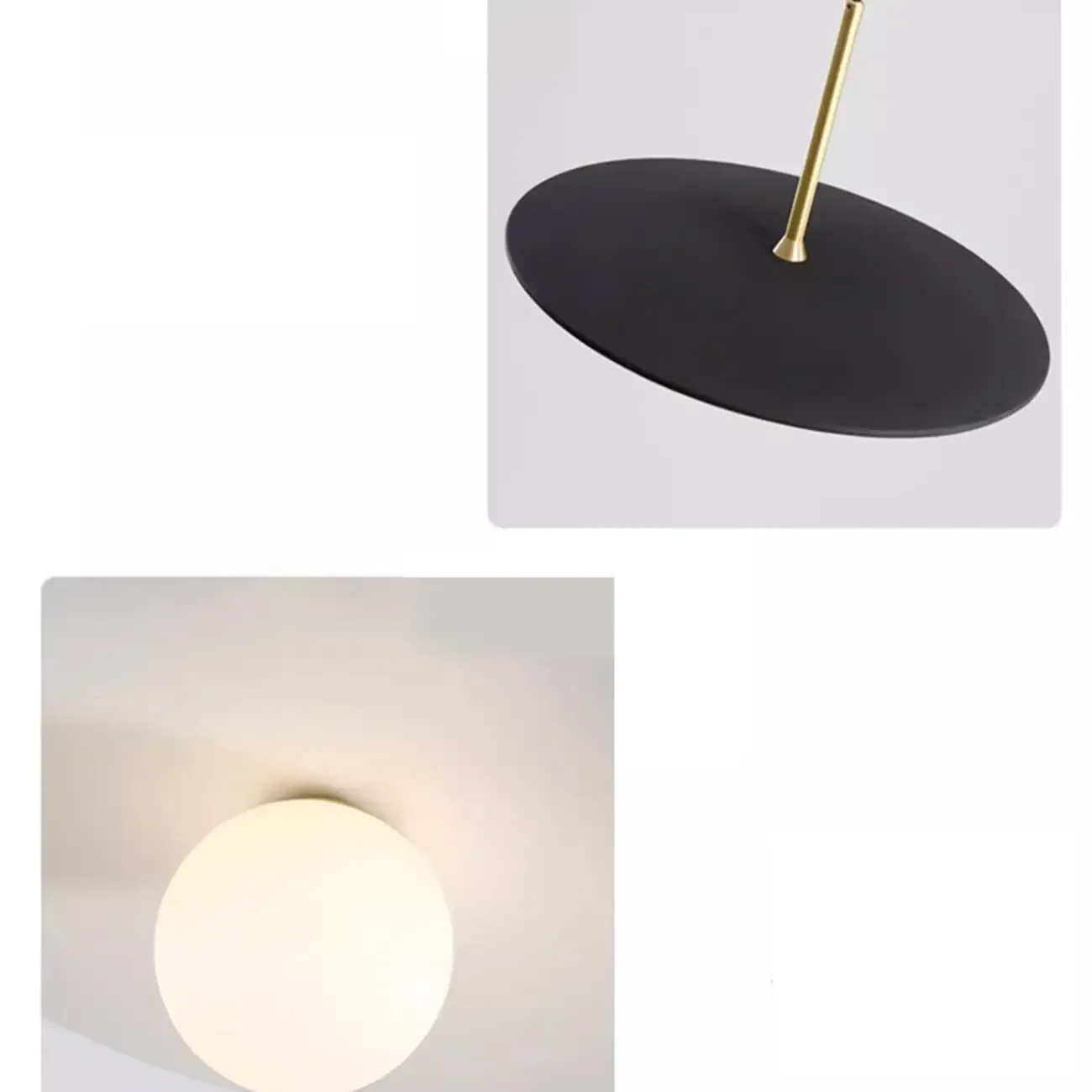 Modern White Glass Pendant Light with Adjustable Length for Home Decor Image - 11