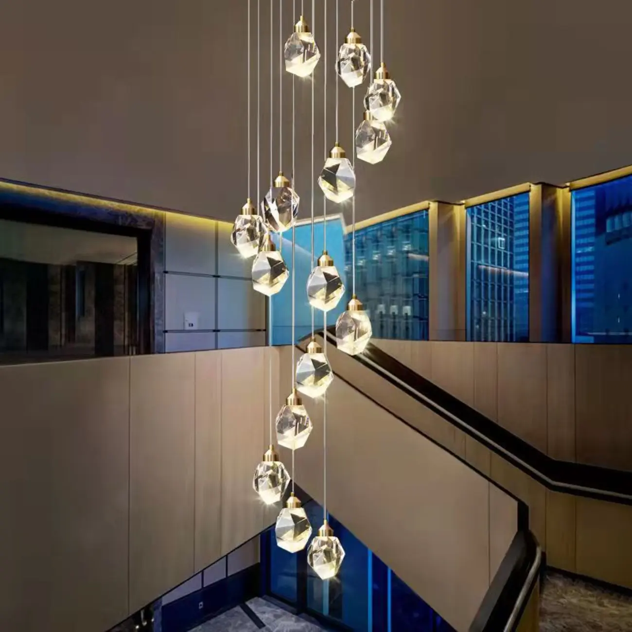 Residential Use Trendy Cast Iron Transparent Led Light Direct Connection Pendant Lamp with String Image - 1 | homeyfad