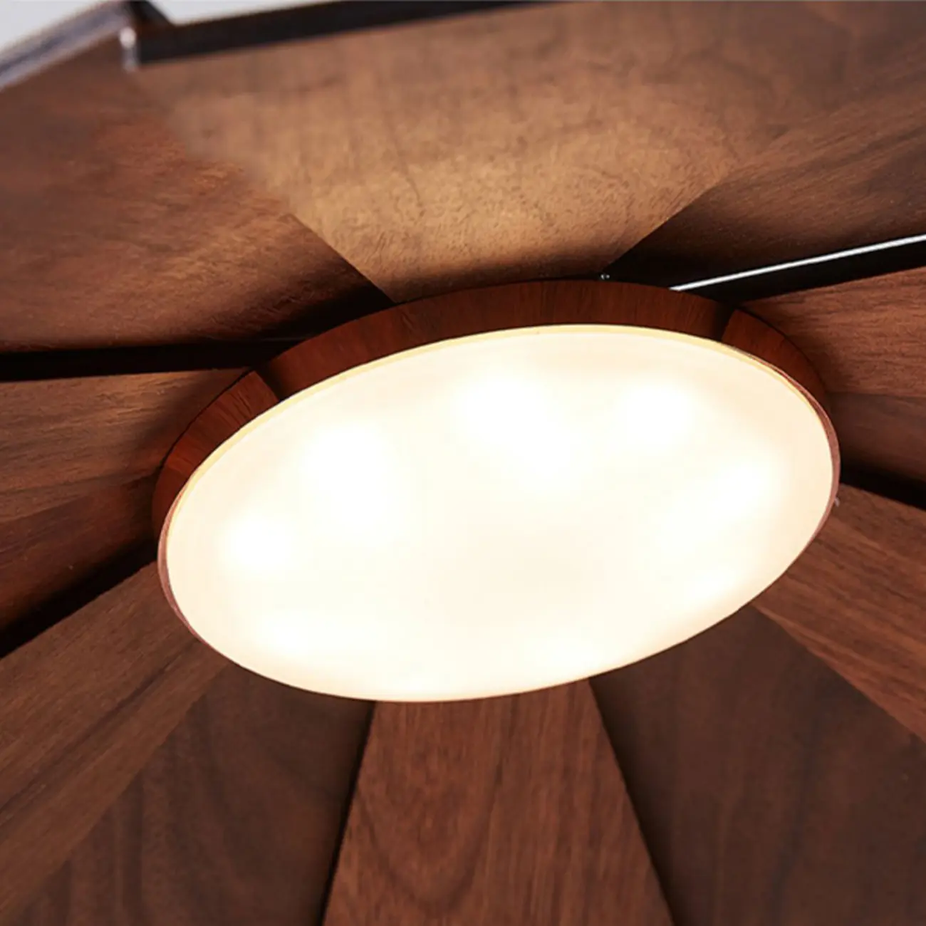Japanese Style Wooden Umbrella Pendant Light for Modern Home Lighting  Image - 7 | homeyfad
