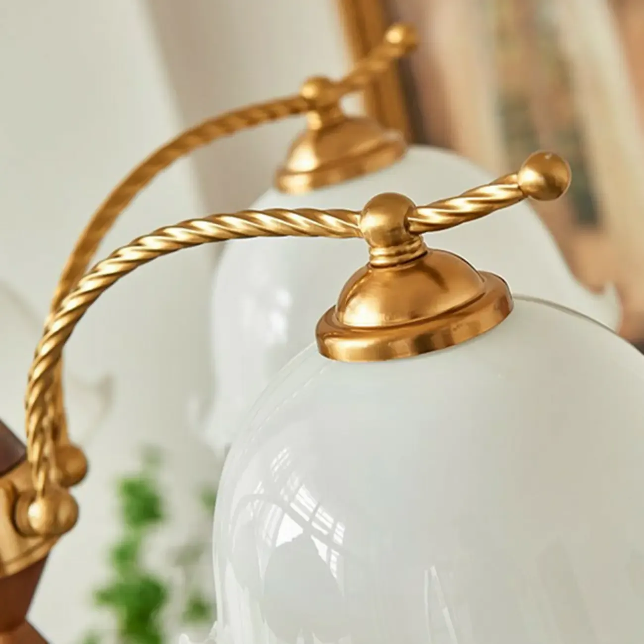 Modern White Dome Chandelier with Adjustable Length Image - 9