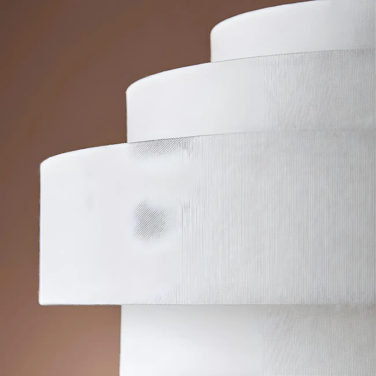 Elegant White Chandelier with Adjustable Hanging Length Image - 6