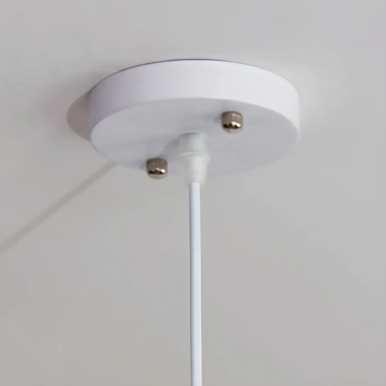 Elegant White Chandelier with Adjustable Hanging Length Image - 7