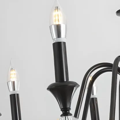 Modern Adjustable Metal Candelabra Chandelier Light Image - 12