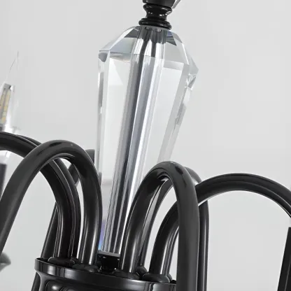 Modern Adjustable Metal Candelabra Chandelier Light Image - 13