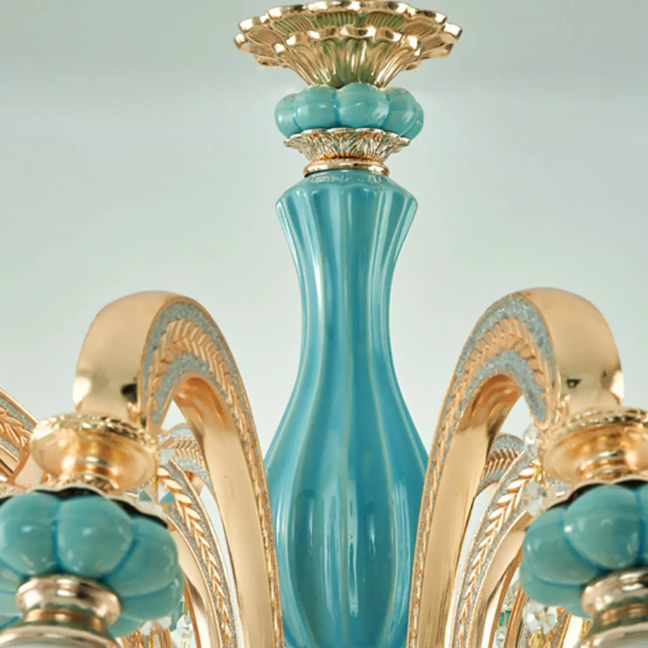 Luxury Crystal Chandelier with Elegant Design for Living Room Image - 8 | homeyfad