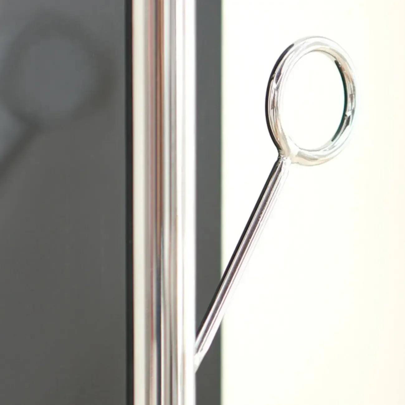 Modern Black/Silver Steel Wall-Mounted Coat Rack Image - 9