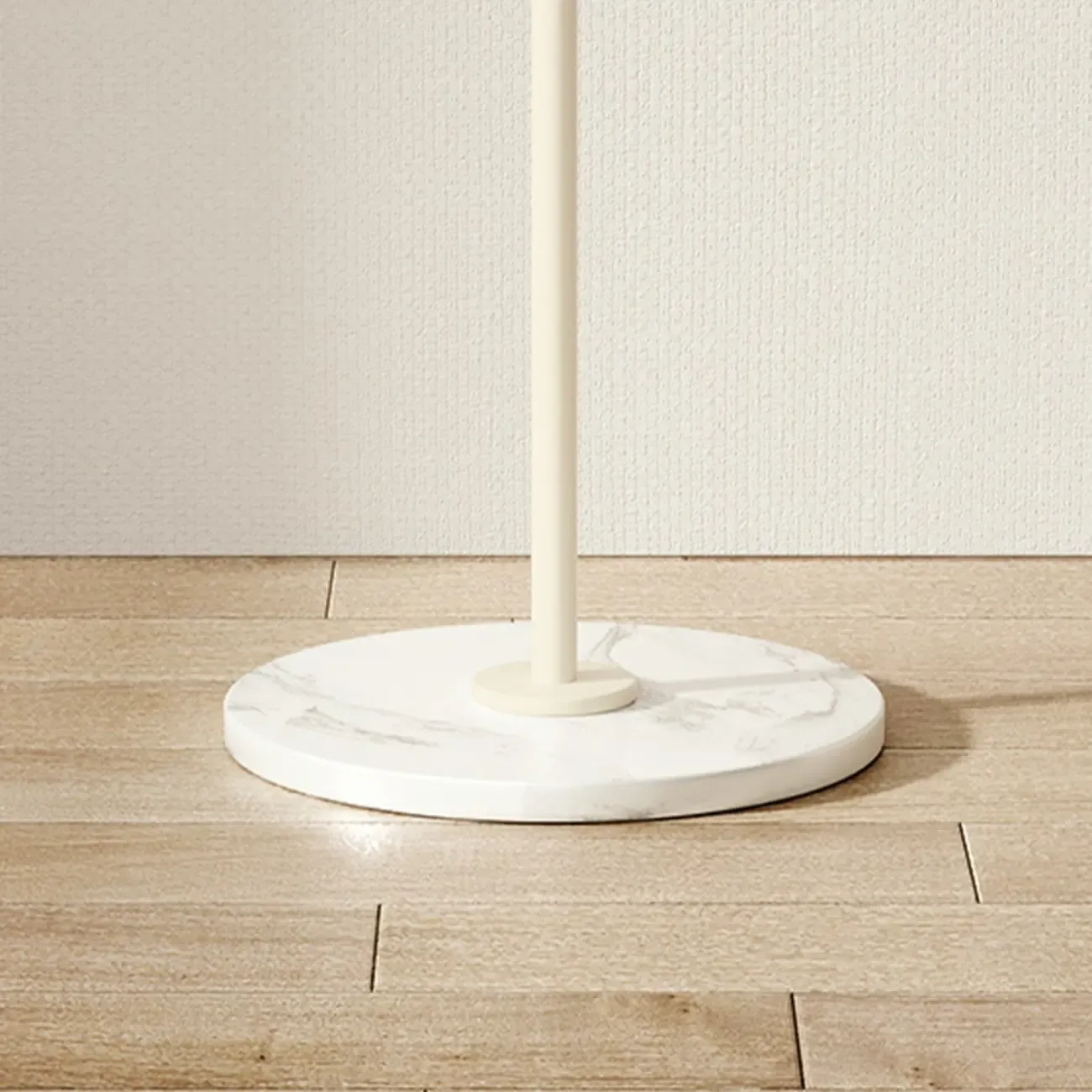 Glam Metal Pinwheel-Shaped Coat Rack with Hooks Image - 11