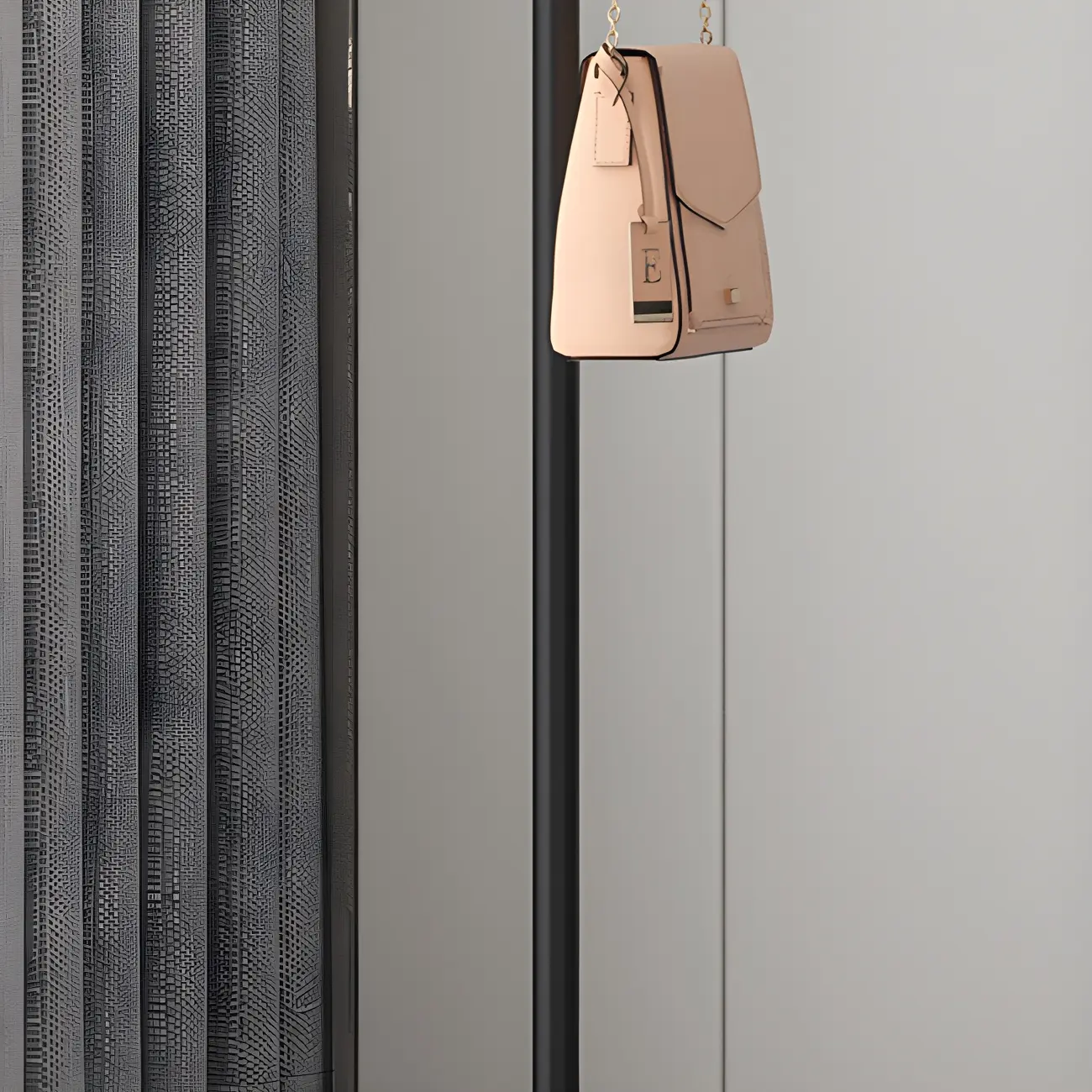 Freestanding Modern Metal Coat Rack with Hooks Image - 11 | homeyfad