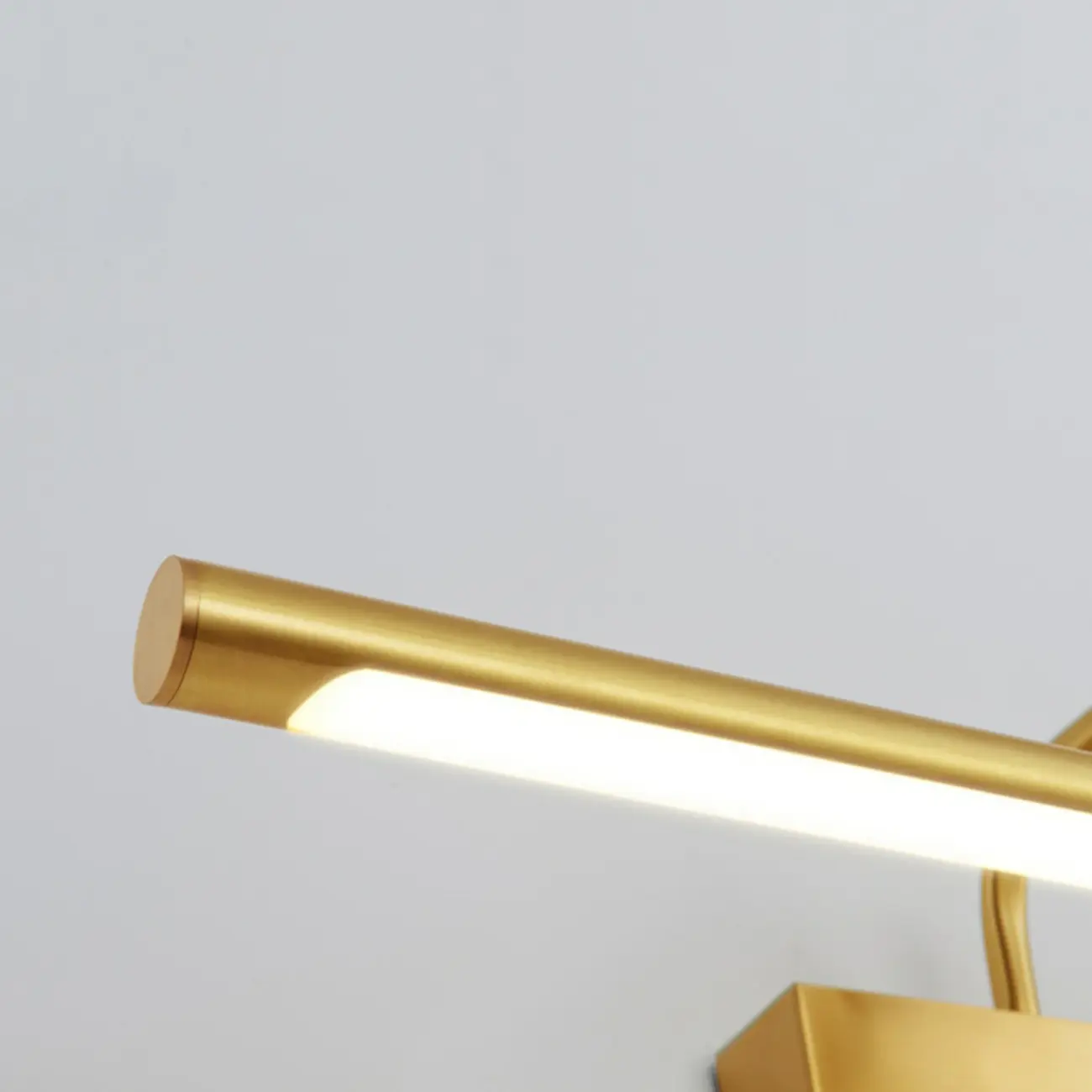 Gold Metal Antler Design LED Vanity Wall Lamp for Bathroom Image - 9 | homeyfad