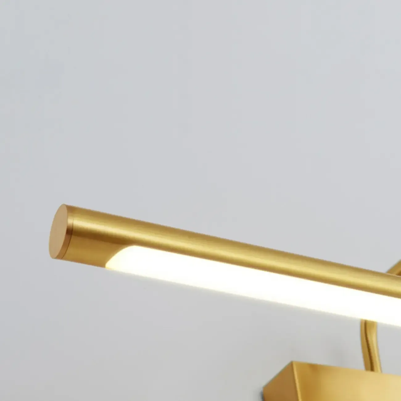 Gold Metal Antler Design LED Vanity Wall Lamp for Bathroom Image - 9