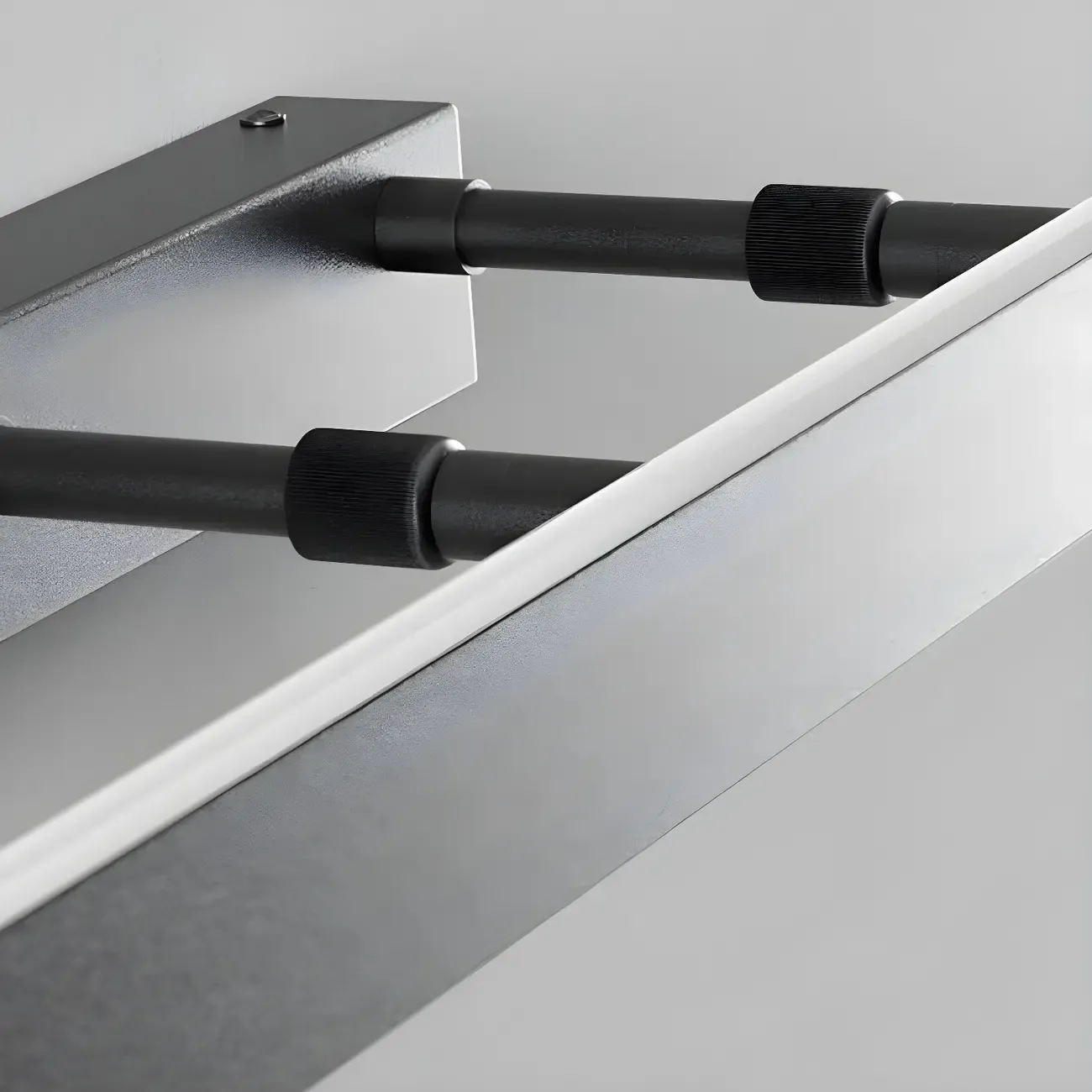 Minimalist Sleek White LED Wall Lamp for Bathroom Mirror Image - 12