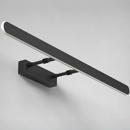 Minimalist Sleek White LED Wall Lamp for Bathroom Mirror Image - 13